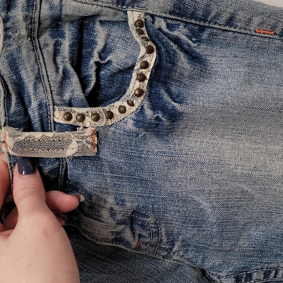 Farlow lace light wash jeans juniors size 1 - Picture 3 of 6